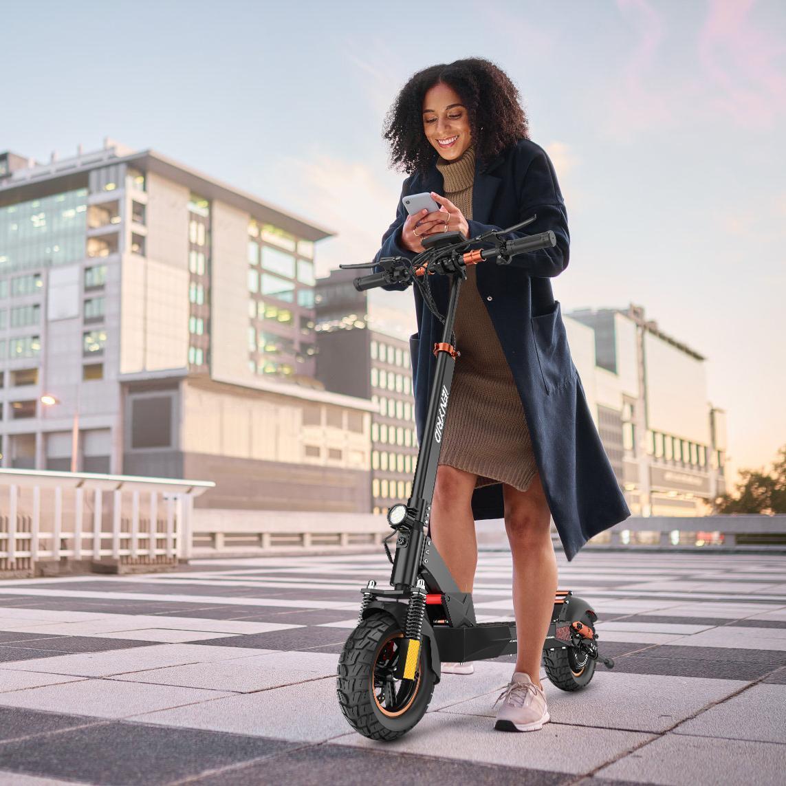 IE Kugou M4 Pro S With Seat High Speed Electric City Scooter