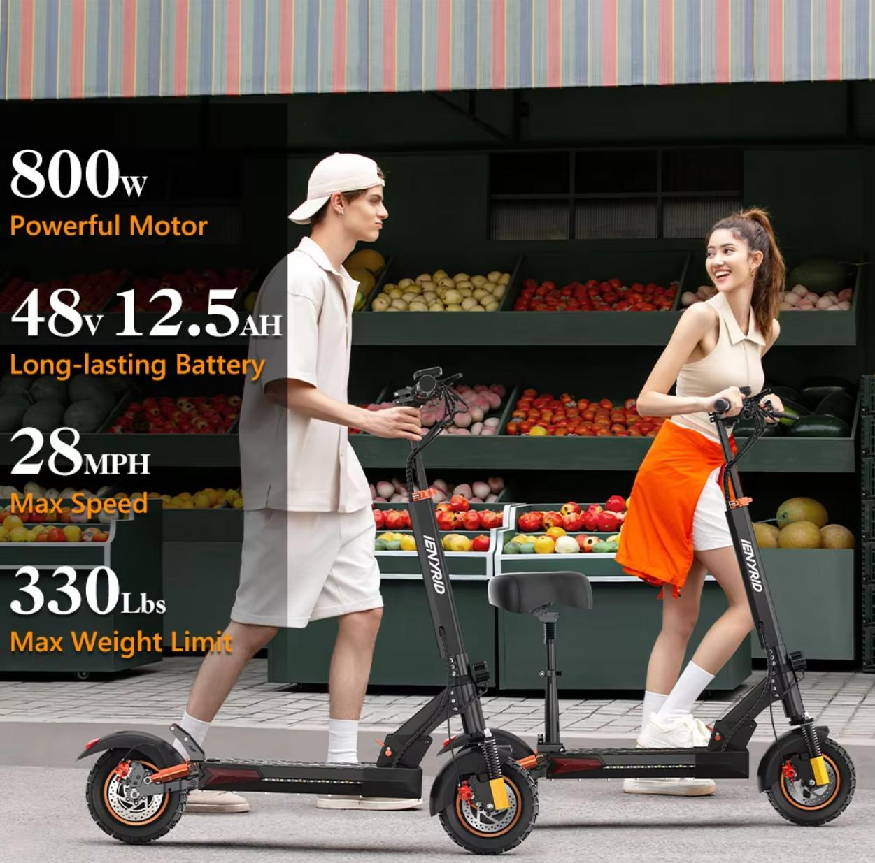 IE Kugou M4 Pro S With Seat High Speed Electric City Scooter